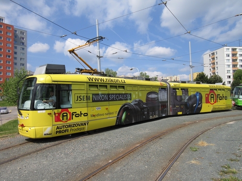 Referenční foto: Polep tramvaje Nikon