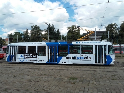 Referenční foto: Polep tramvaje