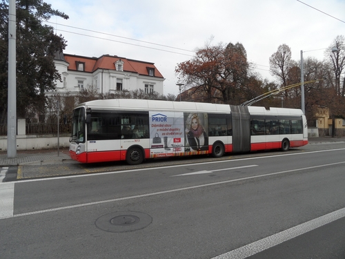 Referenční foto: Polep trolejbusu Prior