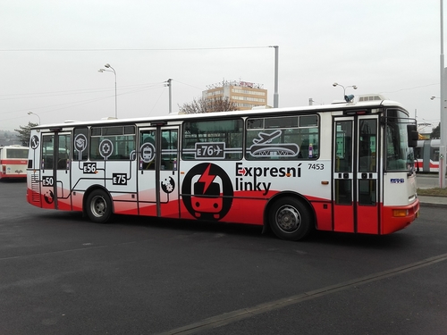 Referenční foto: Polep autobusu