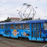 CELOPOLEP - tramvaj T3 (bez oken)
