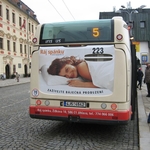 Back board - Autobus Urbanway (210x150 cm)