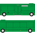 CELOPOLEP - Autobus Solaris Urbino 12 (včetně oken)