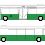 CELOPOLEP - Autobus (sólo) (podokenní pás)