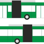 CELOPOLEP - Trolejbus TR 31 SOR (bez oken) - kloubový